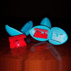 Surprise Egg #5 - Tiny Fire Truck